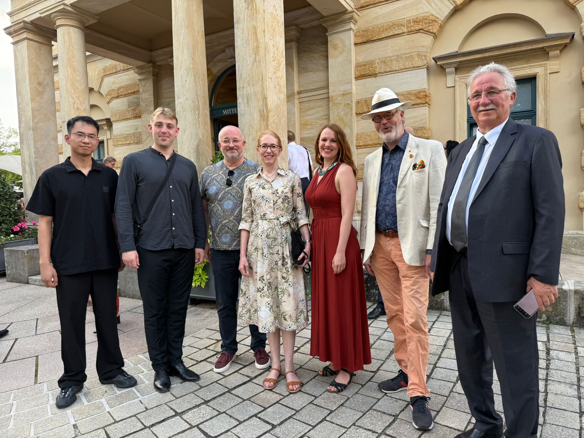 Mit unseren Stipendiaten in Bayreuth